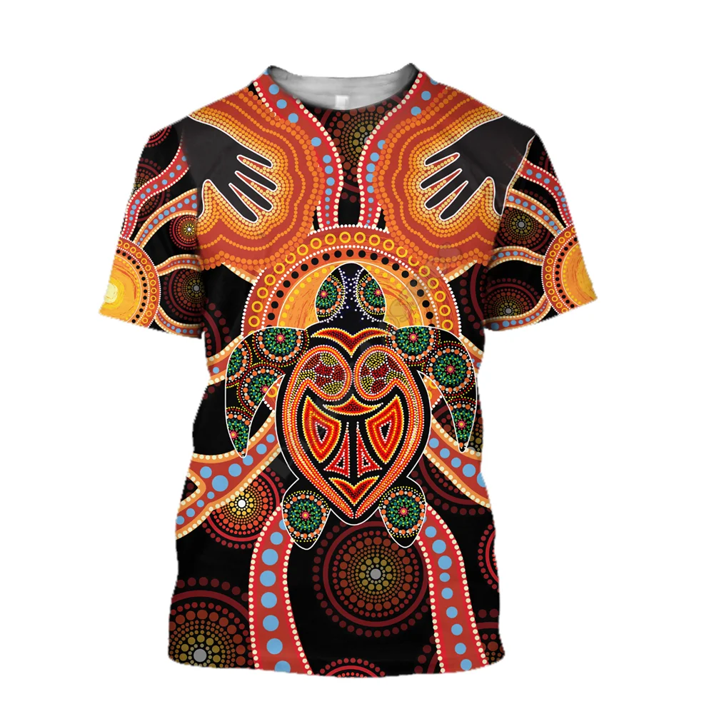 Aboriginal Turtle Touch the Sun Australia Indigenous 3d Printed t-shirt Harajuku Streetwear T shirts Men For Women Short Sleeve
Aboriginal Turtle Touch the Sun Australia Indigenous 3d Printed t-shirt Harajuku Streetwear T shirts Men For Women Short Sleeve