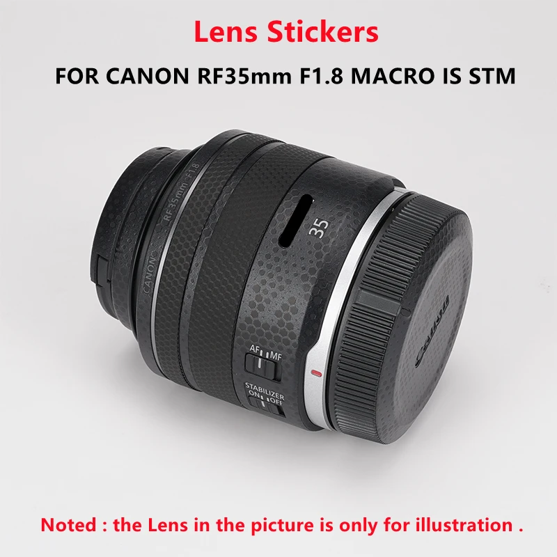 for Canon 35 F1.8 Lens Sticker RF35 F1.8 Decal Skin Wrap Cover Film for Canon RF35mm F1.8 MACRO IS STM Lens Sticker Cover Film
for Canon 35 F1.8 Lens Sticker RF35 F1.8 Decal Skin Wrap Cover Film for Canon RF35mm F1.8 MACRO IS STM Lens Sticker Cover Film