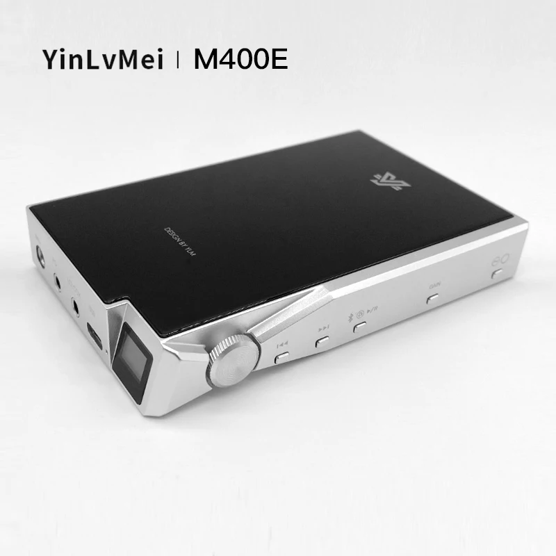 YinLvMei M400E ESS9038pro DAC advanced Decoding headphone amplifier Bluetooth LDAC USB sound card 4.4 Full Balance output DSD512
YinLvMei M400E ESS9038pro DAC advanced Decoding headphone amplifier Bluetooth LDAC USB sound card 4.4 Full Balance output DSD512