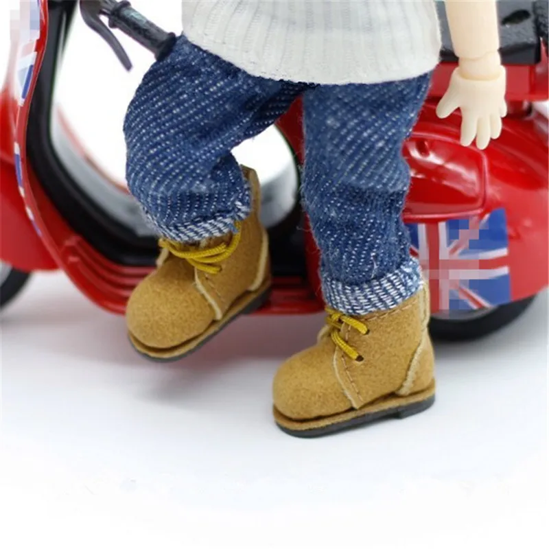 OB11 doll shoes are suitable for 1/12 fashion new versatile LACES PU shoes new high waist Martin boots shoes bean paste grey
OB11 doll shoes are suitable for 1/12 fashion new versatile LACES PU shoes new high waist Martin boots shoes bean paste grey