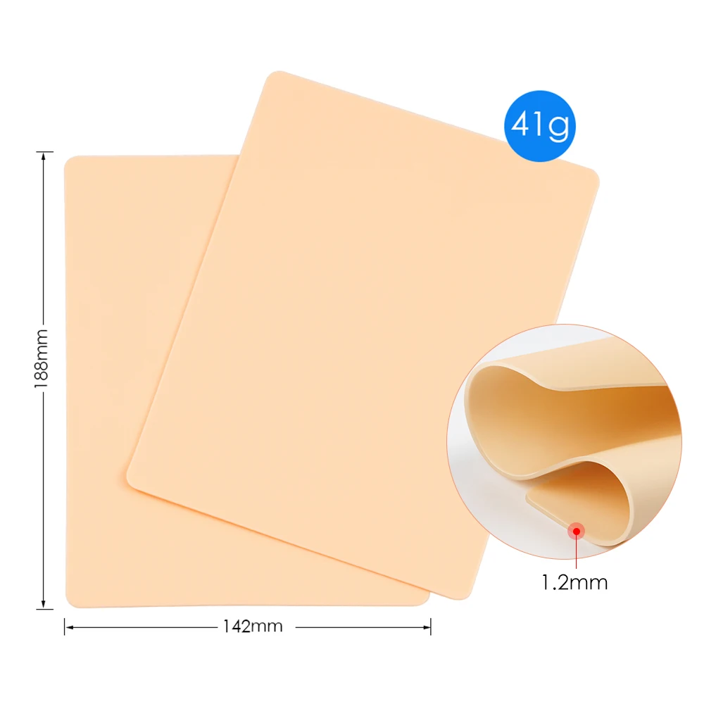 3/5/10pcs Silicone Tattoo Skin Practice Blank Double Permanent Makeup Eyebrow Microblading Practice Skin Pads Tattoo Beginner
3/5/10pcs Silicone Tattoo Skin Practice Blank Double Permanent Makeup Eyebrow Microblading Practice Skin Pads Tattoo Beginner