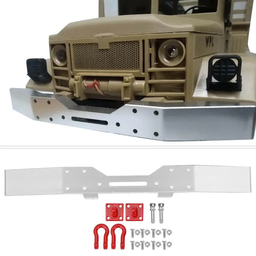 RC Model Car & Truck Upgrade Parts Metal Front Bumper for WPL B14 B16 JJRC Q60 Q61 1/16 RC Car
RC Model Car & Truck Upgrade Parts Metal Front Bumper for WPL B14 B16 JJRC Q60 Q61 1/16 RC Car