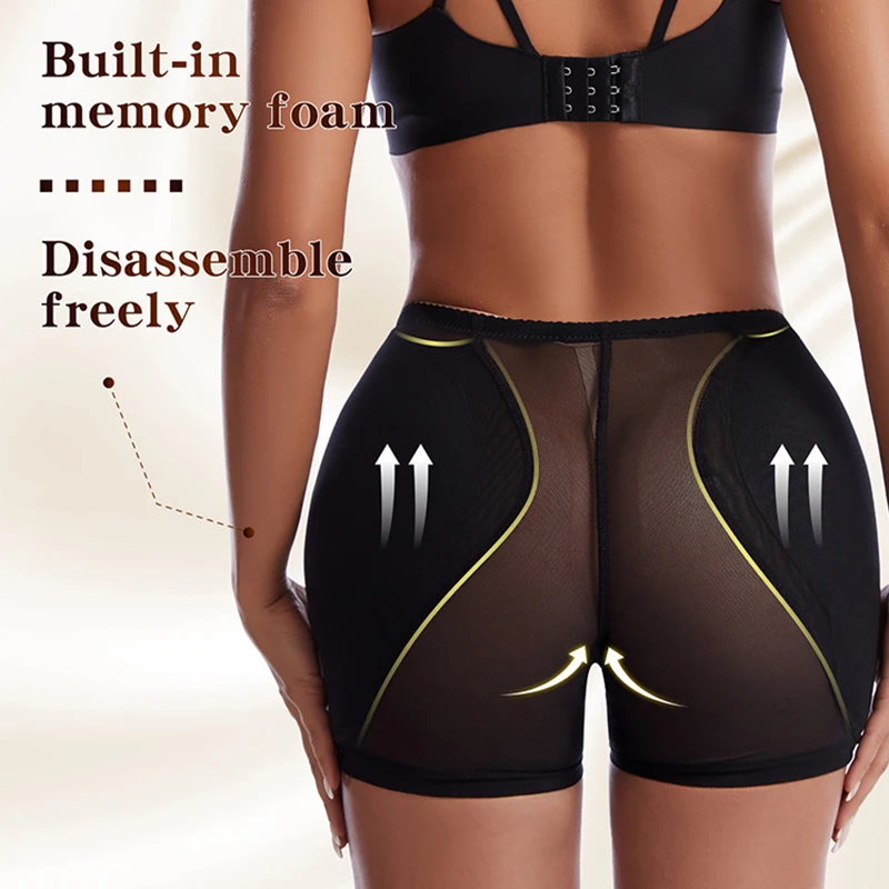 Women's Padded Seamless Shapewear Panties Hip Enhancer Underwear Shaper Shorts Underwear 2 Sponge Padded Buttock Hip Enhancer
Women's Padded Seamless Shapewear Panties Hip Enhancer Underwear Shaper Shorts Underwear 2 Sponge Padded Buttock Hip Enhancer