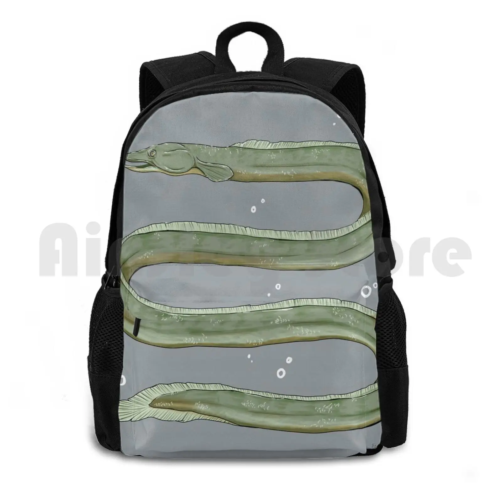 Quite Appeeling Outdoor Hiking Backpack Waterproof Camping Travel Aal Eel Fish Fisch Meer Sea Animal Green Realistic Underwater
Quite Appeeling Outdoor Hiking Backpack Waterproof Camping Travel Aal Eel Fish Fisch Meer Sea Animal Green Realistic Underwater