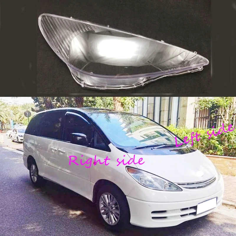 Car Headlight Lens for Toyota Previa ACR30 2000 2001 2002 2003 Headlamp Cover Car Replacement Front Auto Shell Cover
Car Headlight Lens for Toyota Previa ACR30 2000 2001 2002 2003 Headlamp Cover Car Replacement Front Auto Shell Cover