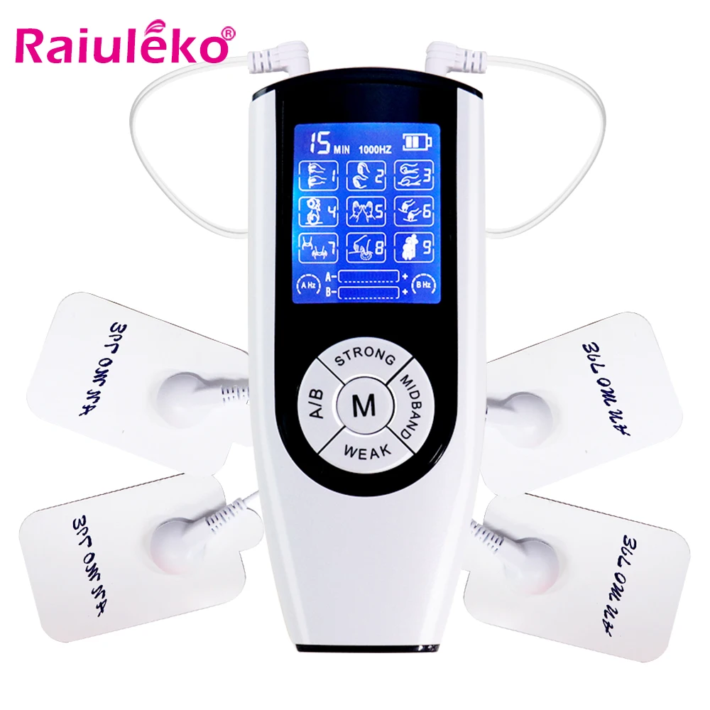 Цифровая терапевтическая машина Pulse Tens, массажер, EMS, стимулятор мышц, 9-режимный электронный импульсный массажер, физиотерапия, здравоохранение
Цифровая терапевтическая машина Pulse Tens, массажер, EMS, стимулятор мышц, 9-режимный электронный импульсный массажер, физиотерапия, здравоохранение