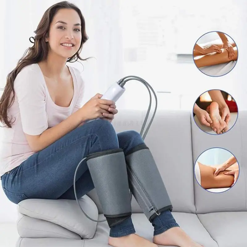 Leg massager Calf air wave massager Beauty leg stovepipe physiotherapy device Elderly health care device
Leg massager Calf air wave massager Beauty leg stovepipe physiotherapy device Elderly health care device