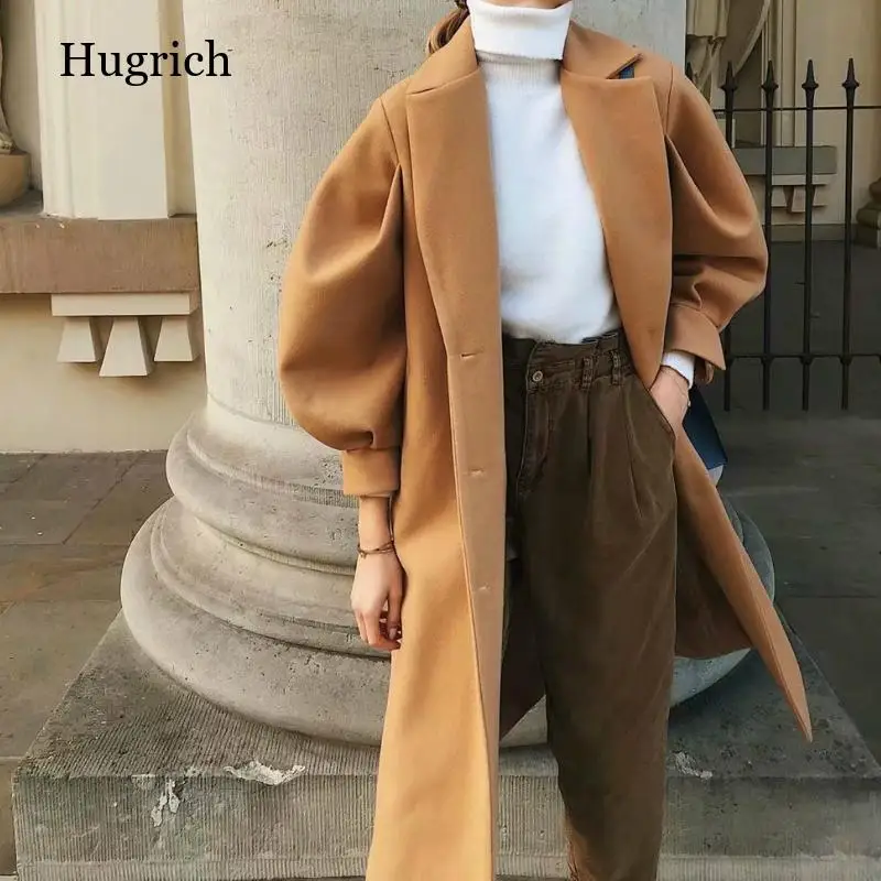 Autumn Winter New Women's Trench Coat Belted Long Warm Wool Jackets Fashion Ladies Oversize High Quality Outerwear 2021
Autumn Winter New Women's Trench Coat Belted Long Warm Wool Jackets Fashion Ladies Oversize High Quality Outerwear 2021