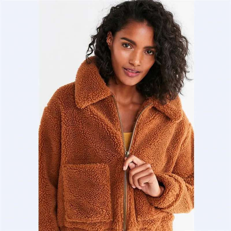 Autumn Winter jacket Women outwear & coats female Faux lambswool Big size 4XL Loose Lapel basic jackets for Women short jacket
Autumn Winter jacket Women outwear & coats female Faux lambswool Big size 4XL Loose Lapel basic jackets for Women short jacket