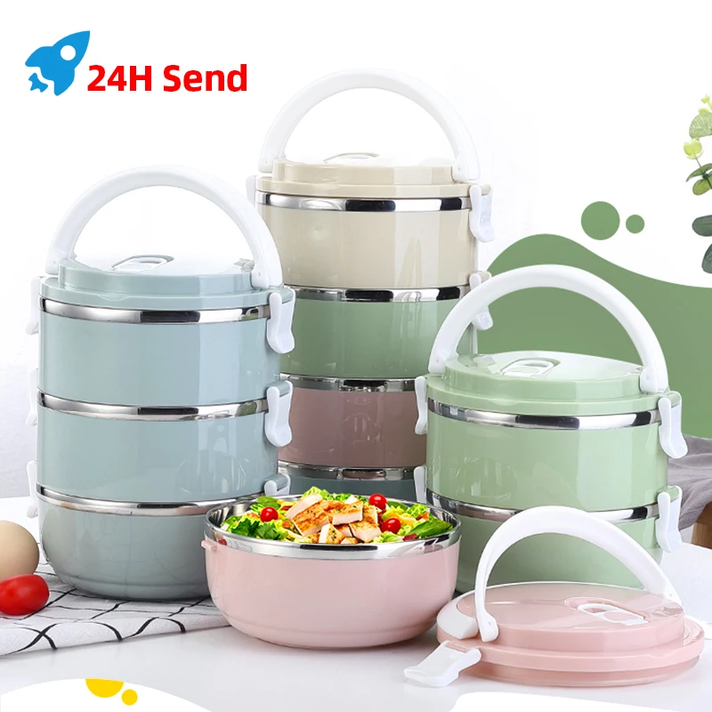 Stainless Steel Lunch Box Children Thermal Insulation Lunch-Box Picnic Bento Box School Student Tableware Food Storage Container
Stainless Steel Lunch Box Children Thermal Insulation Lunch-Box Picnic Bento Box School Student Tableware Food Storage Container
