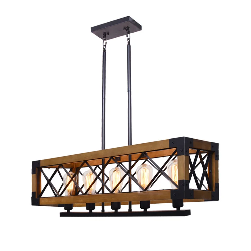 Vintage Wood Chandelier Industrial Wood Lighting Fixture Living Room Restaurant Dining Room Pendant Lamp Hanging Lamp Headlight
Vintage Wood Chandelier Industrial Wood Lighting Fixture Living Room Restaurant Dining Room Pendant Lamp Hanging Lamp Headlight