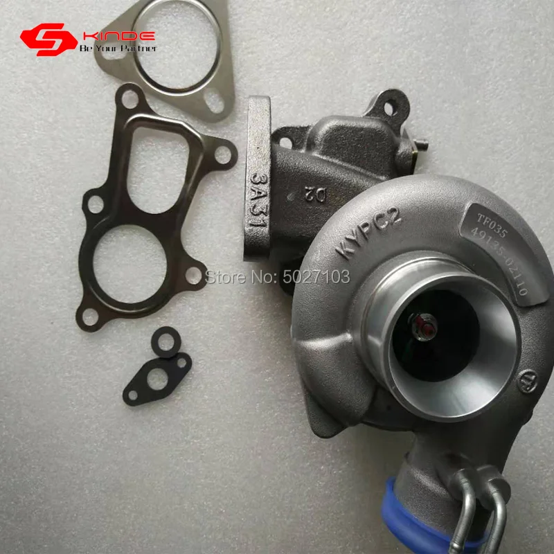 Susirick 49135-02110 49135-02100 turbo TF035HM turbocharger for Mitsubishi for Hyundai with 4D56 engine MR224978 turbo
Susirick 49135-02110 49135-02100 turbo TF035HM turbocharger for Mitsubishi for Hyundai with 4D56 engine MR224978 turbo