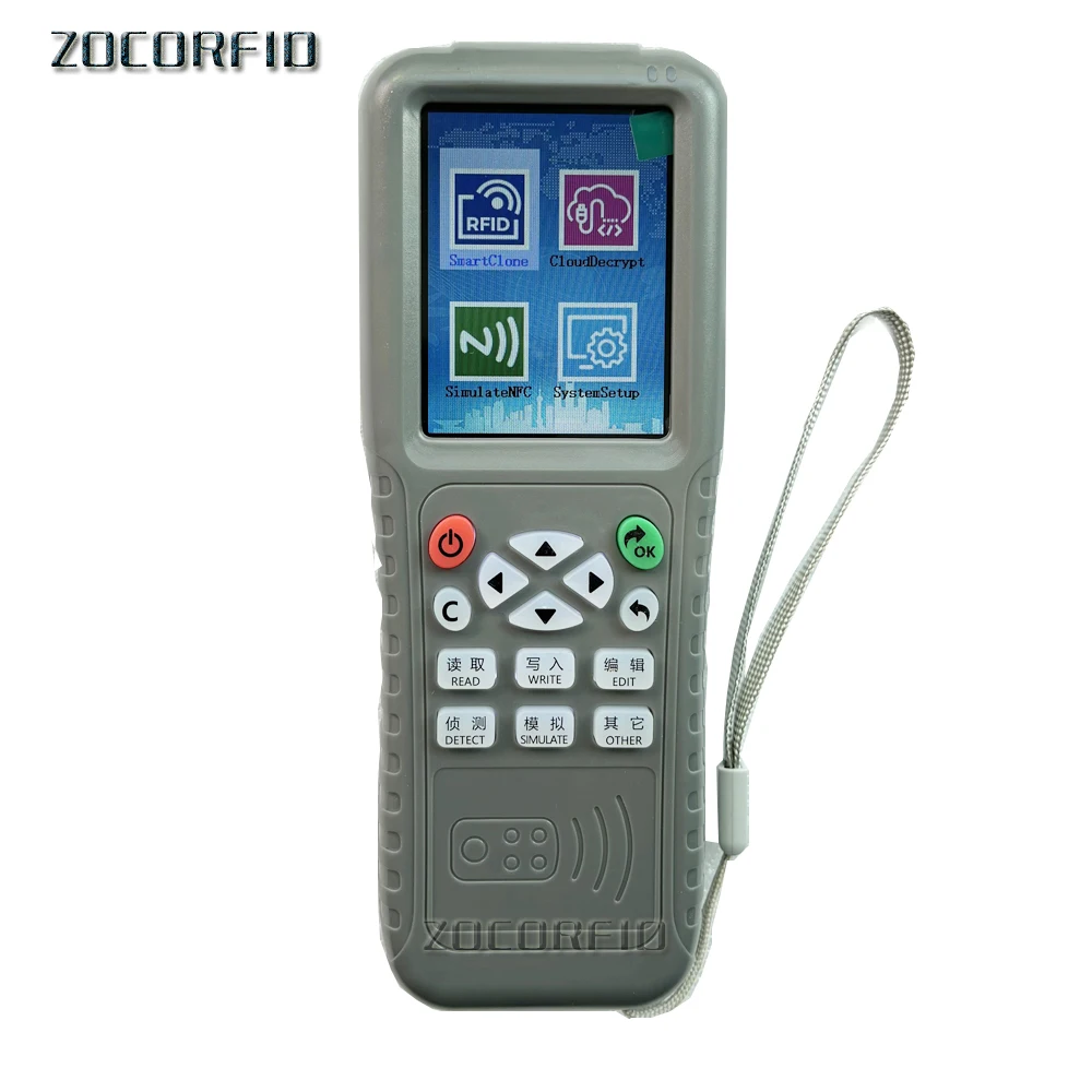 NB-X3E Icopy Полная функция декодирования Смарт-карта Ключ-машина RFID NFC Копировальный аппарат Считыватель Писатель Дубликатор USB или Wi-Fi
NB-X3E Icopy Полная функция декодирования Смарт-карта Ключ-машина RFID NFC Копировальный аппарат Считыватель Писатель Дубликатор USB или Wi-Fi
