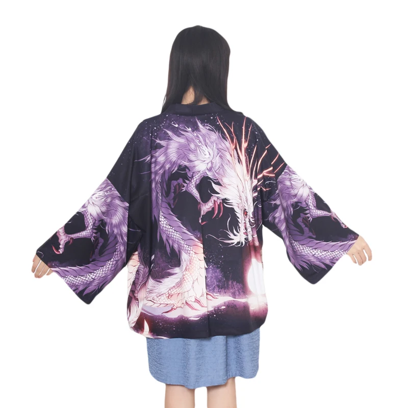 Japanese Style Dragon Samurai Kimono Streetwear Men Women Cardigan Japan Harajuku Anime Robe Anime Clothes Male Yukata Blouse
Japanese Style Dragon Samurai Kimono Streetwear Men Women Cardigan Japan Harajuku Anime Robe Anime Clothes Male Yukata Blouse