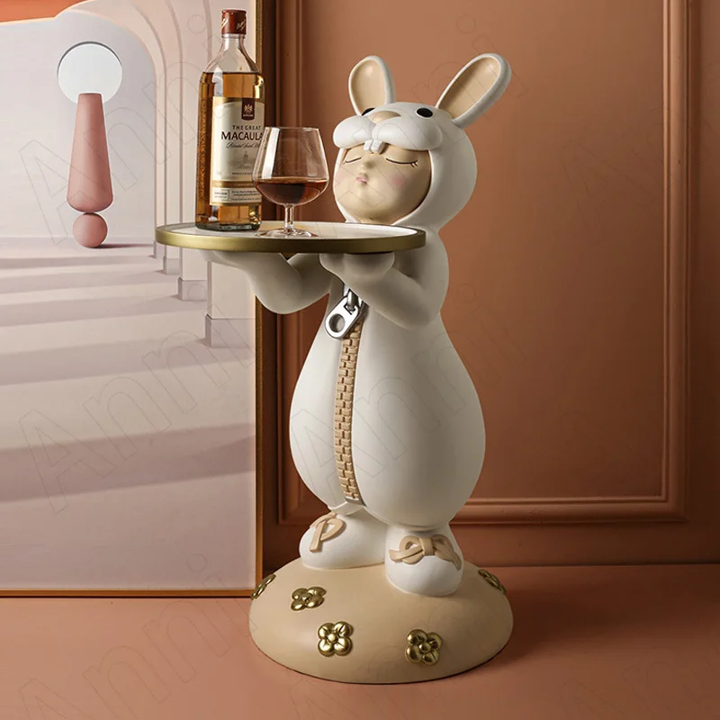 Large Creative Rabbit Boy Figure Nordic Modern Resin Embellishment Floor Storage Ornament Cartoon Character Sculpture Home Decor
Large Creative Rabbit Boy Figure Nordic Modern Resin Embellishment Floor Storage Ornament Cartoon Character Sculpture Home Decor