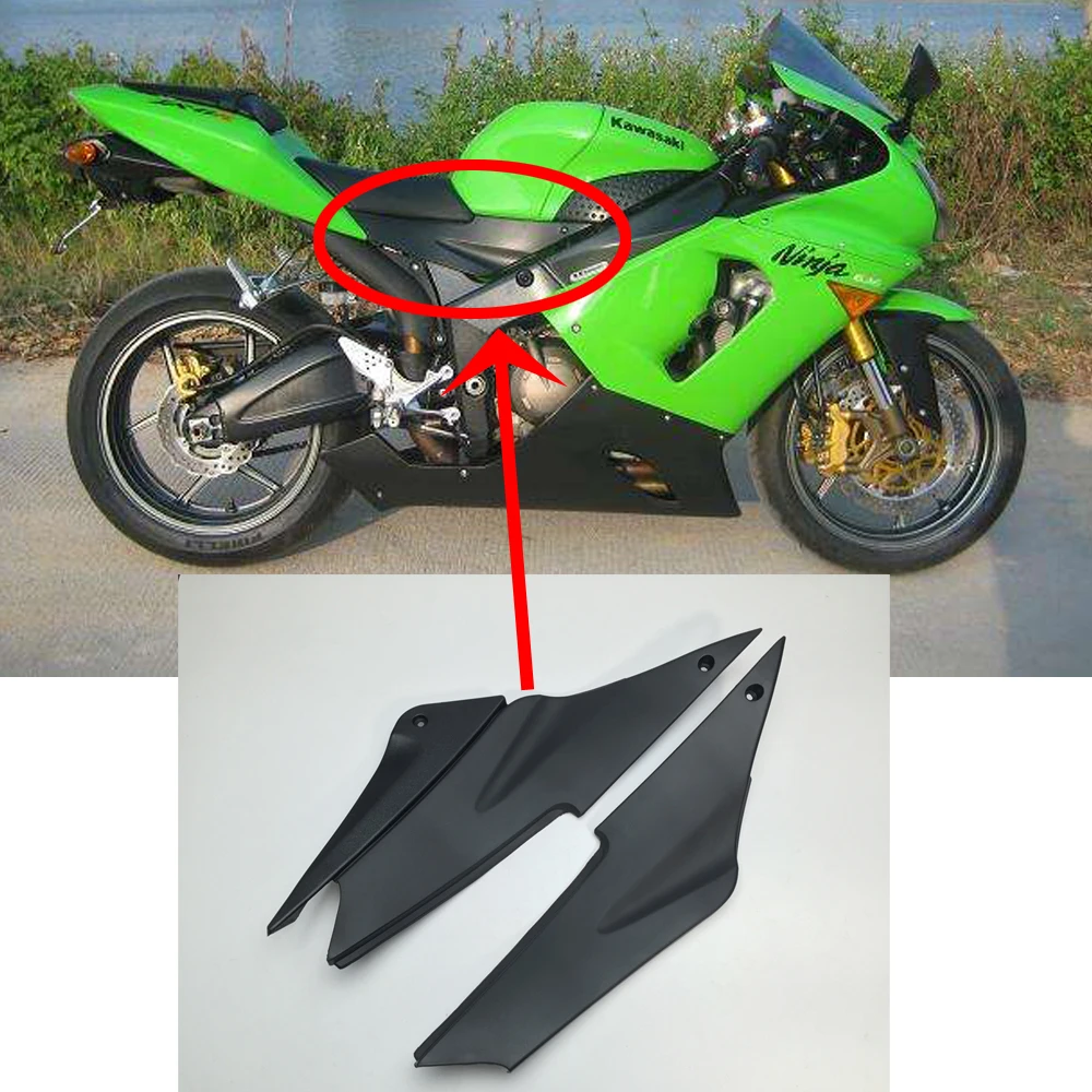 Black Tank Side Cover Panel FAIRING Trim Cowl case for KAWASAKI ZX-6R 2005-2006 ZX-6R 636
Black Tank Side Cover Panel FAIRING Trim Cowl case for KAWASAKI ZX-6R 2005-2006 ZX-6R 636