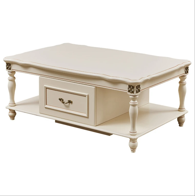 Tea table simple living room furniture American tea table solid wood creative tea table small family drawer square double deck
Tea table simple living room furniture American tea table solid wood creative tea table small family drawer square double deck