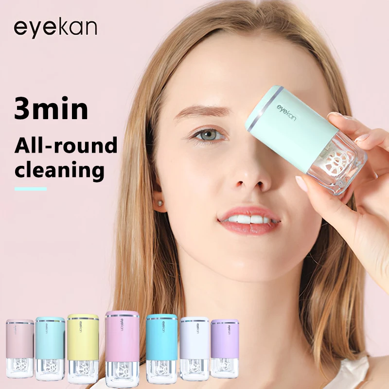 Contact Lens Washer Cute Cartoon Contact Lenses Cleaning Tools Solid Portable Contact Lens Cleaner Ultrasonic Automatic Cleaner
Contact Lens Washer Cute Cartoon Contact Lenses Cleaning Tools Solid Portable Contact Lens Cleaner Ultrasonic Automatic Cleaner
