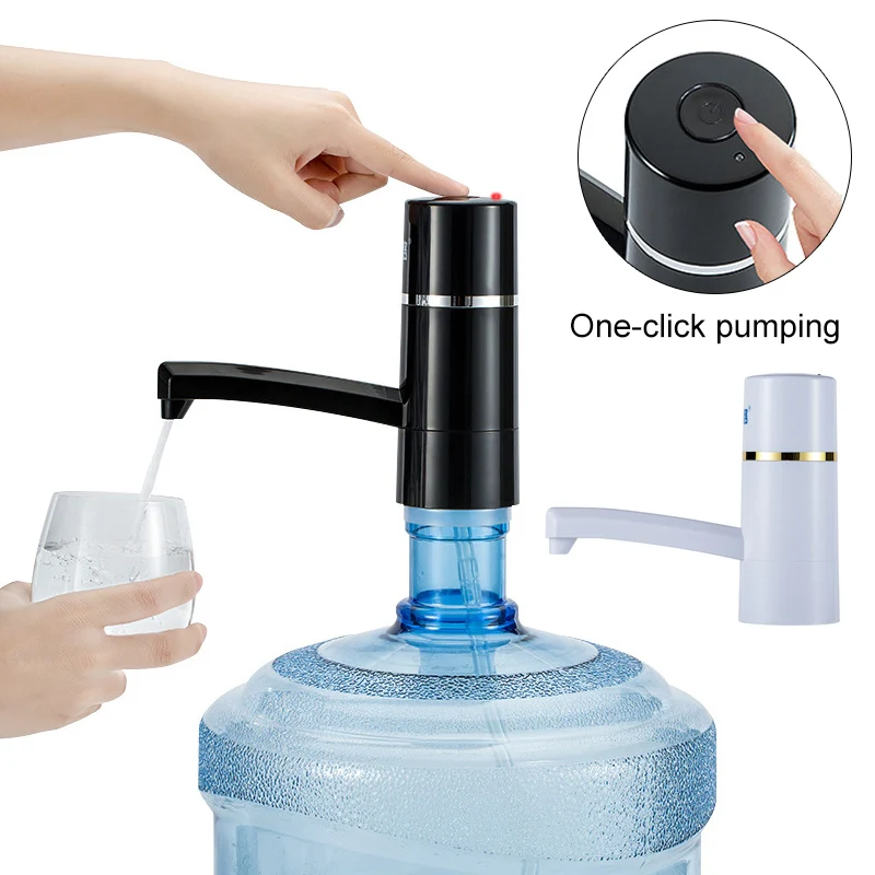 Portable Automatic Electric Water Dispenser Pump Wireless Rechargeable Button Water Bottle Pump USB Charging Drink Dispenser
Portable Automatic Electric Water Dispenser Pump Wireless Rechargeable Button Water Bottle Pump USB Charging Drink Dispenser