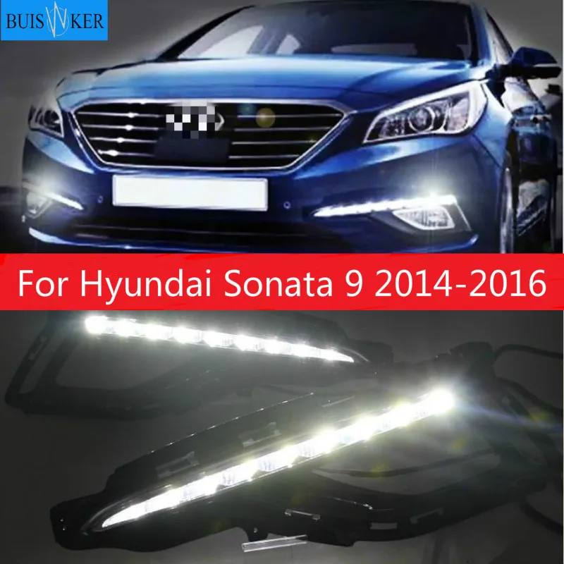 1 set For Hyundai Sonata 9 2014 2015 2016 Car LED Driving DRL Daytime Running Lights Daylight 12V ABS Fog Lamp Cover
1 set For Hyundai Sonata 9 2014 2015 2016 Car LED Driving DRL Daytime Running Lights Daylight 12V ABS Fog Lamp Cover