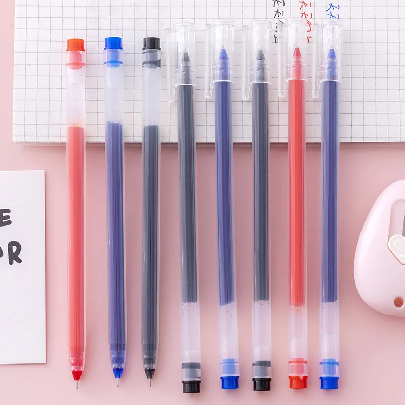 50PCS Polish Carbon Gel Pen Needle Water Pen Black Needle Tube Student Stationery Cute School Supplies Office Accessories
50PCS Polish Carbon Gel Pen Needle Water Pen Black Needle Tube Student Stationery Cute School Supplies Office Accessories