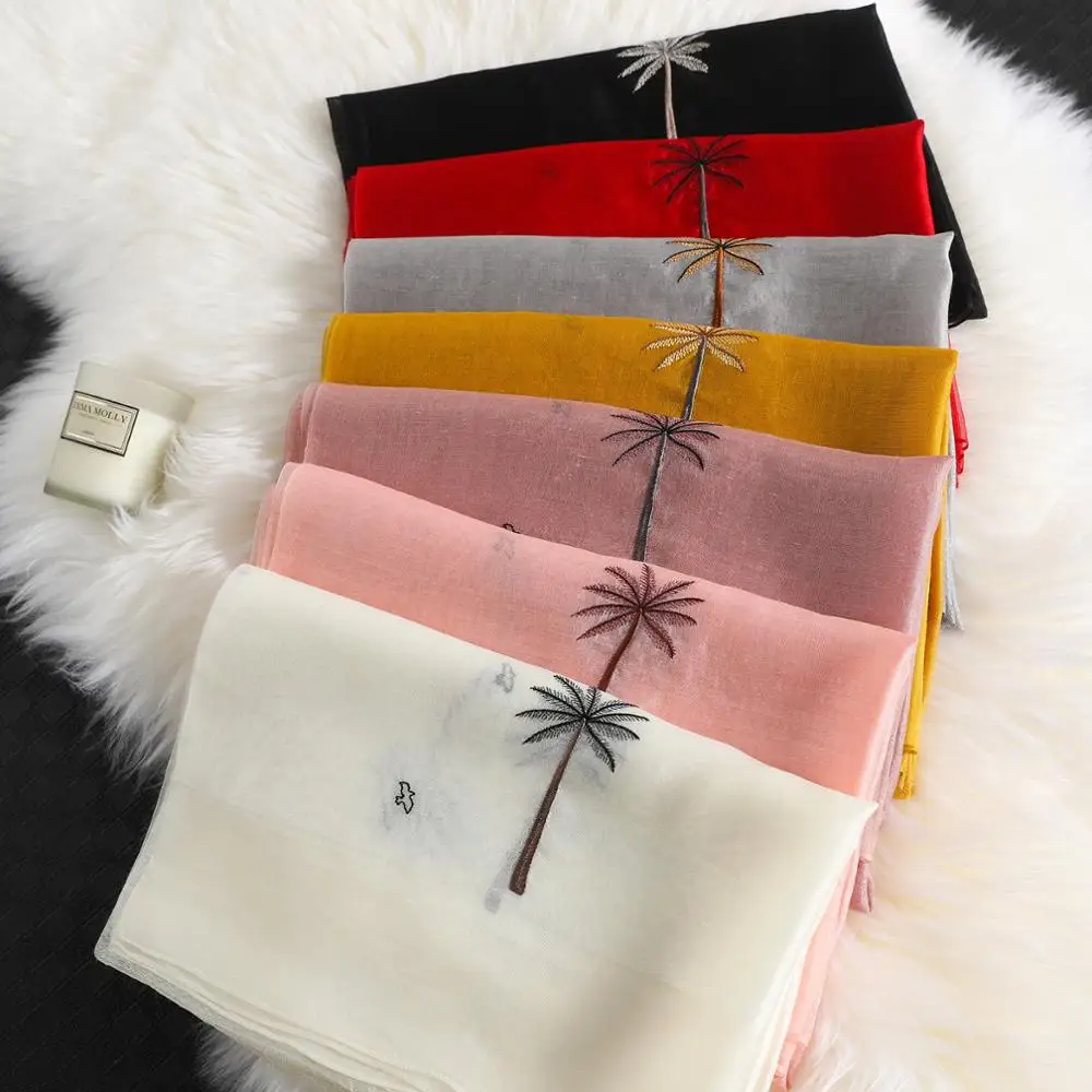 Real Silk Wool Scarf Floral Embroidery For Women 2024 Winter Scarves Shawls Hijab Wraps Pashmina Bandana Hijab Poncho New
Real Silk Wool Scarf Floral Embroidery For Women 2024 Winter Scarves Shawls Hijab Wraps Pashmina Bandana Hijab Poncho New