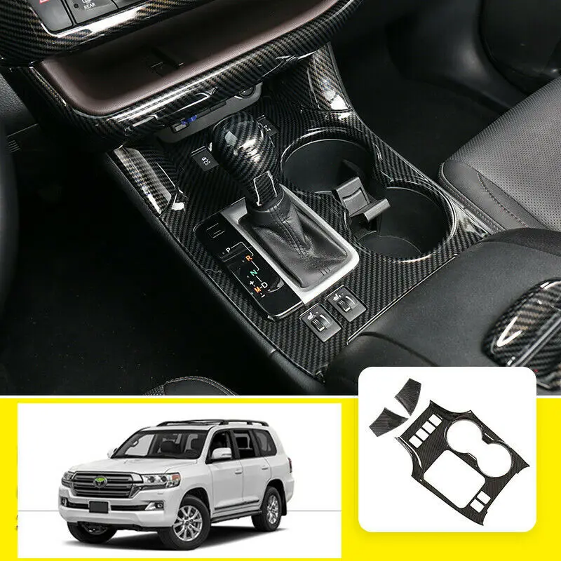 For Toyota Highlander 2015-2019 DX ABS carbon fiber Gear shift panel Moulding Cover Trim Car Accessories 3pcs
For Toyota Highlander 2015-2019 DX ABS carbon fiber Gear shift panel Moulding Cover Trim Car Accessories 3pcs