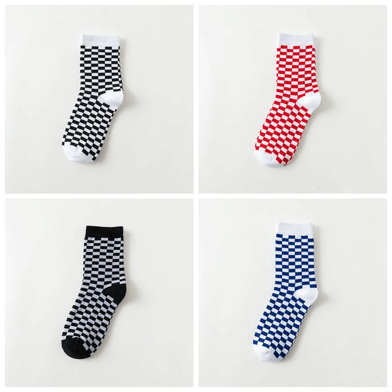 Fashion Harajuku style unisex street fashion cotton socks hip hop skateboard men socks fun plaid checkerboard pattern socks meia
Fashion Harajuku style unisex street fashion cotton socks hip hop skateboard men socks fun plaid checkerboard pattern socks meia