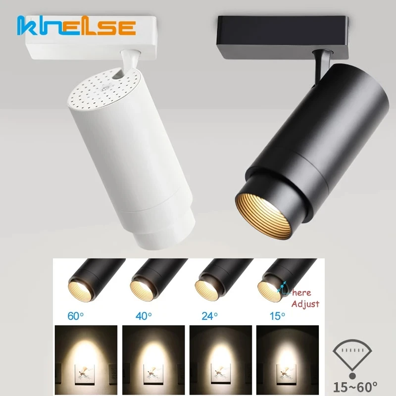 Adjustable Track Lights Dimmable Track Lighting Beam Angle 20W 30W Surface Mounted Rail Lamp 110V 240V Decorative Led Spotlight
Adjustable Track Lights Dimmable Track Lighting Beam Angle 20W 30W Surface Mounted Rail Lamp 110V 240V Decorative Led Spotlight