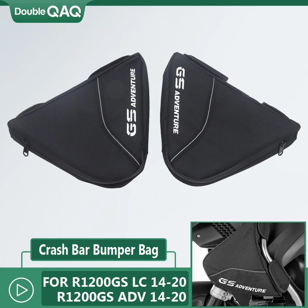 For BMW R1200GS ADV LC R1250GS F850GS G310GS Motorcycle Btank protection strap bags Crash bar Bumper bags
For BMW R1200GS ADV LC R1250GS F850GS G310GS Motorcycle Btank protection strap bags Crash bar Bumper bags