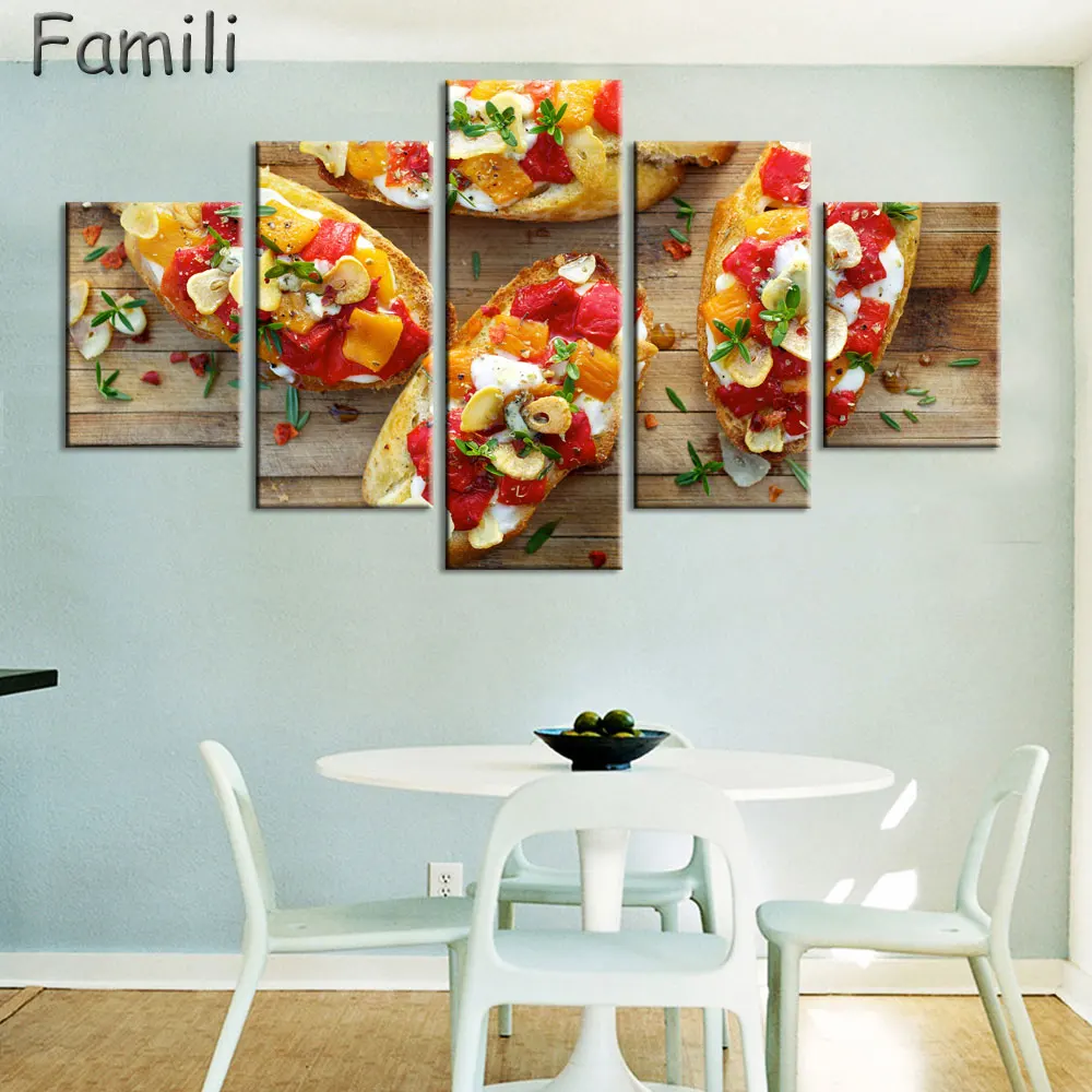5pcs Kitchen Food Pizza With Colorful Vegetables Wall Art Painting The Picture Print On Canvas Food Pictures For Home Decor Deco
5pcs Kitchen Food Pizza With Colorful Vegetables Wall Art Painting The Picture Print On Canvas Food Pictures For Home Decor Deco