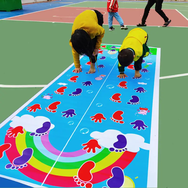 Kids Hand And Feet Game Jumping Carpet Mat Children Jump Lattice Pad Kindergarten Team Game Indoor Outdoor Training Toy
Kids Hand And Feet Game Jumping Carpet Mat Children Jump Lattice Pad Kindergarten Team Game Indoor Outdoor Training Toy