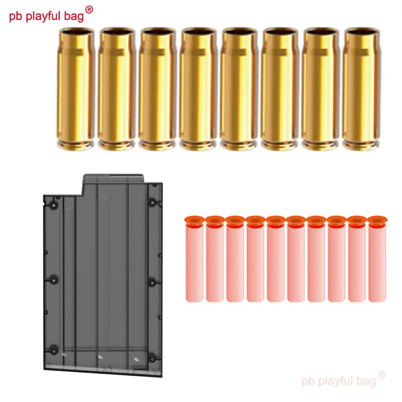 PB Playful Bag Outdoor sports soft bullet AWM Laifu clip reset target toy accessories Children's CS game equipment IG55
PB Playful Bag Outdoor sports soft bullet AWM Laifu clip reset target toy accessories Children's CS game equipment IG55