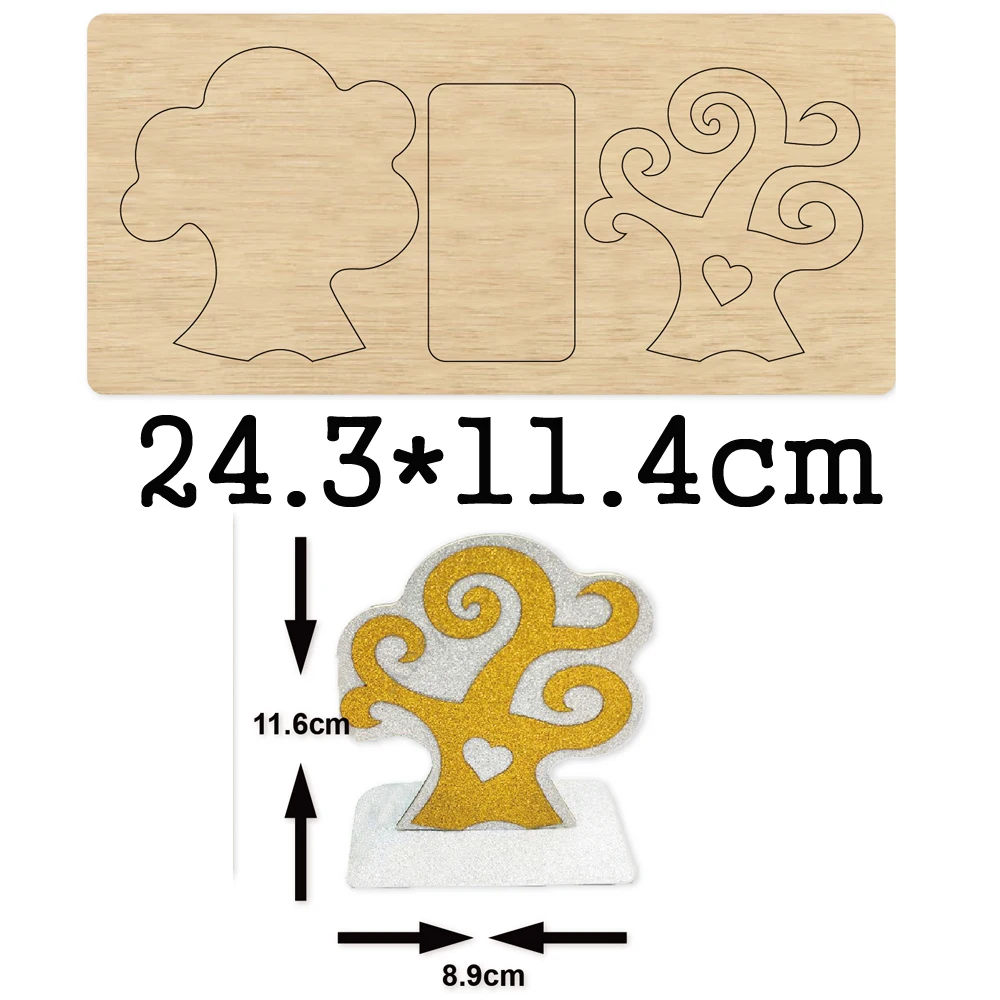 Christmas Tree Wood Dies Cutting Dies 2020 New Desktop Decor Wooden Dies Suitable for Common Die Cutting Machines on the Market
Christmas Tree Wood Dies Cutting Dies 2020 New Desktop Decor Wooden Dies Suitable for Common Die Cutting Machines on the Market