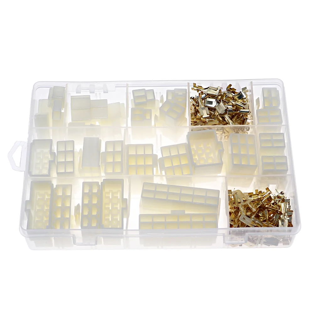78Sets 6.3mm 1 2 3 4 6 8 9 12Pin Electrical Automotive Wire Connector Male Female Socket Plug and Header Crimp Wire Terminals
78Sets 6.3mm 1 2 3 4 6 8 9 12Pin Electrical Automotive Wire Connector Male Female Socket Plug and Header Crimp Wire Terminals