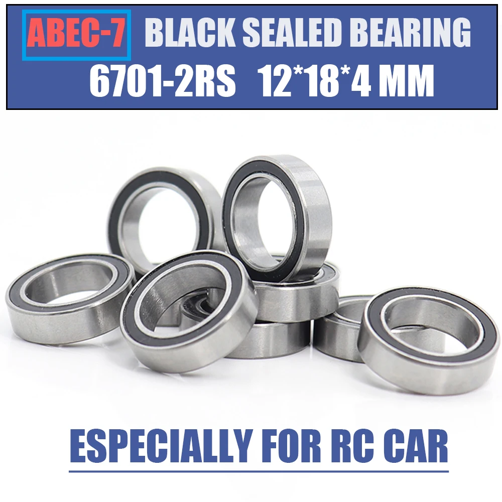 6701RS Bearing 10PCS 12x28x4 mm ABEC-7 Hobby Electric RC Car Truck 6701 RS 2RS Ball Bearings 6701-2RS Black Sealed
6701RS Bearing 10PCS 12x28x4 mm ABEC-7 Hobby Electric RC Car Truck 6701 RS 2RS Ball Bearings 6701-2RS Black Sealed