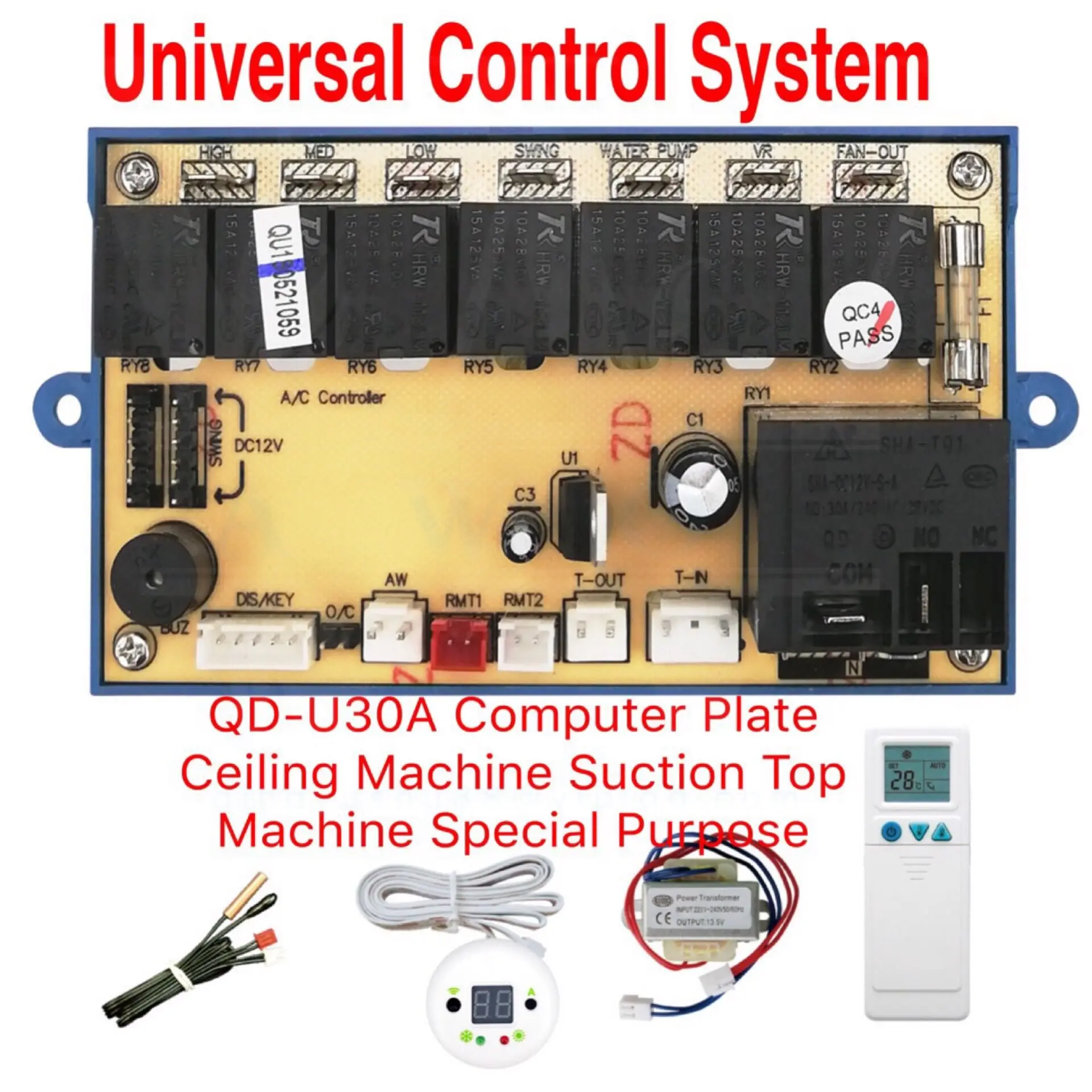 Новый QD-U30A потолочная машина Smallpox машина общего типа кондиционер компьютерная плата Универсальный контроль кондиционер
Новый QD-U30A потолочная машина Smallpox машина общего типа кондиционер компьютерная плата Универсальный контроль кондиционер