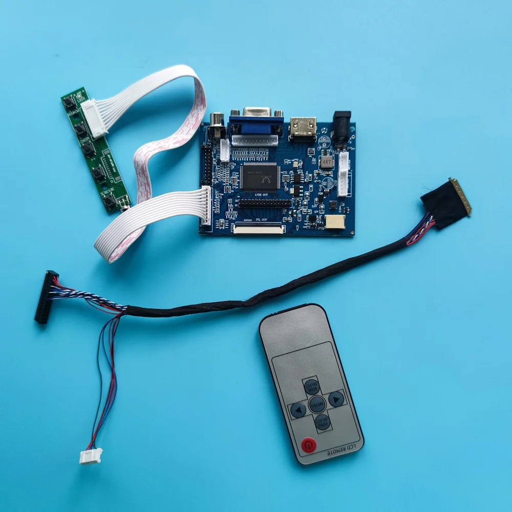 Kit For LTN140AT02-001/B01/C02/G01 WLED VGA+2AV LVDS 40Pin cable 1366*768 14" LCD screen Controller board DIY HDMI-compatible
Kit For LTN140AT02-001/B01/C02/G01 WLED VGA+2AV LVDS 40Pin cable 1366*768 14" LCD screen Controller board DIY HDMI-compatible