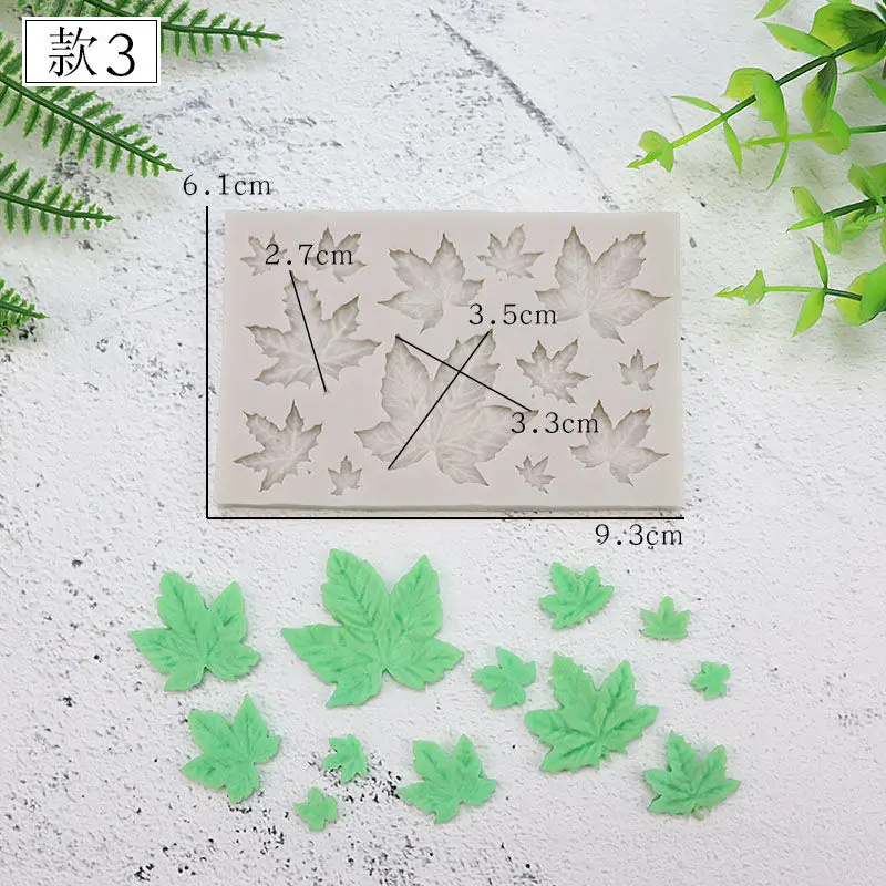 New 3D Silicone Baking Mold DIY Leaf Shape Chocolate Cake Decoration Non-Stick High Temperature Household Kitchen Hand Tools
New 3D Silicone Baking Mold DIY Leaf Shape Chocolate Cake Decoration Non-Stick High Temperature Household Kitchen Hand Tools