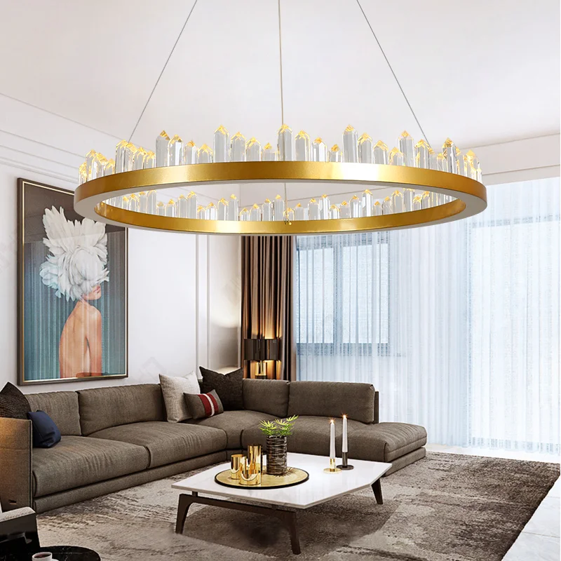Modern Crystal Round Chandelier Art Minimalist Pendant Light For Restaurant Living Room Bedroom Hotel Enter Hall Indoor Lamps
Modern Crystal Round Chandelier Art Minimalist Pendant Light For Restaurant Living Room Bedroom Hotel Enter Hall Indoor Lamps