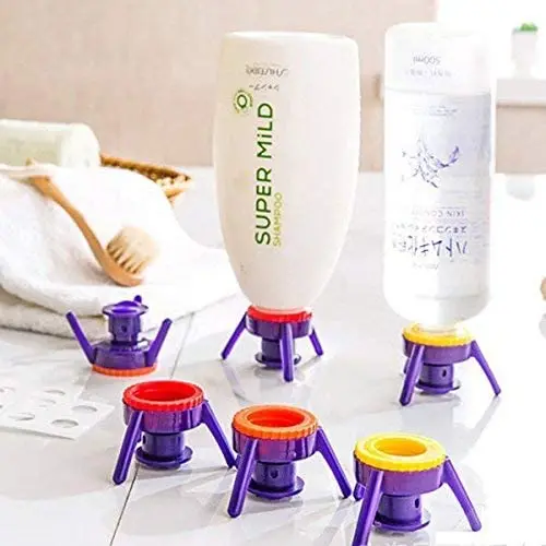 6pcs Inverted Bottle Cap Kitchen Plastic Seasoning Bottle Stand Shampoos Leakproof Covers Soap Dispenser
6pcs Inverted Bottle Cap Kitchen Plastic Seasoning Bottle Stand Shampoos Leakproof Covers Soap Dispenser