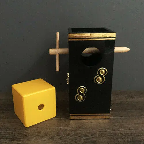 Cube thru Stick Stage Magic Tricks Illusions Gimmick Magician Cube Block Penetration trucos de magia Mentalism Magic Party Show
Cube thru Stick Stage Magic Tricks Illusions Gimmick Magician Cube Block Penetration trucos de magia Mentalism Magic Party Show