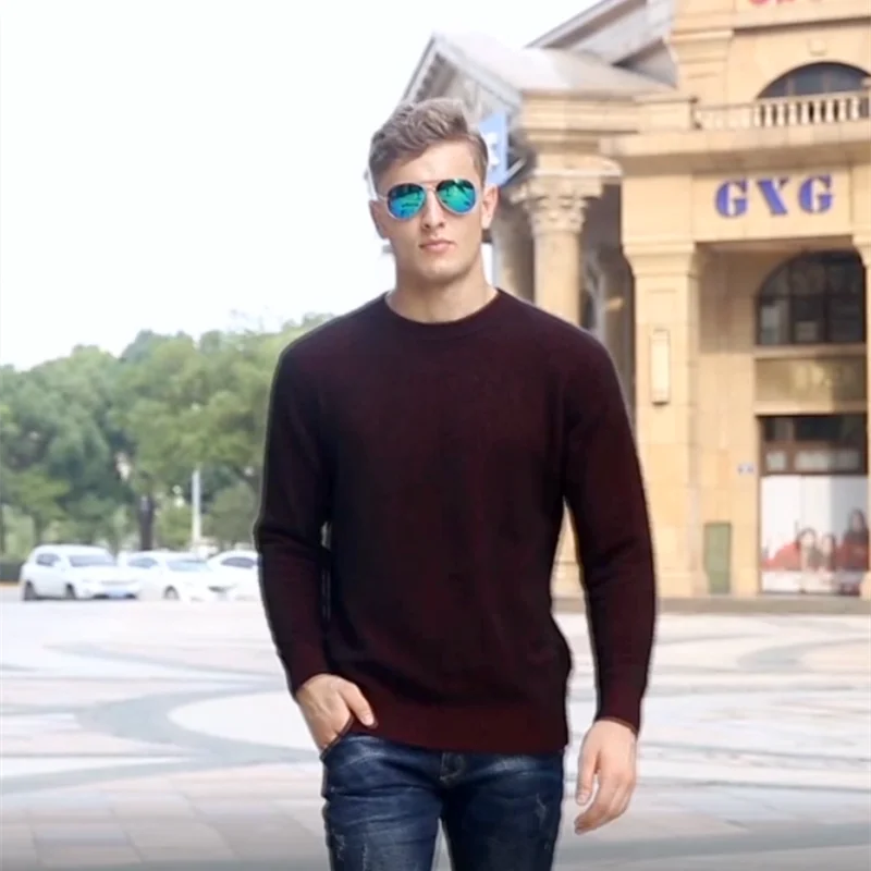 Men's100% pure Mink Cashmere Sweaters Soft Warm O-Neck Casual Pullovers Winter Long Sleeve High Quanlity Tops 17Colors Jumpers
Men's100% pure Mink Cashmere Sweaters Soft Warm O-Neck Casual Pullovers Winter Long Sleeve High Quanlity Tops 17Colors Jumpers