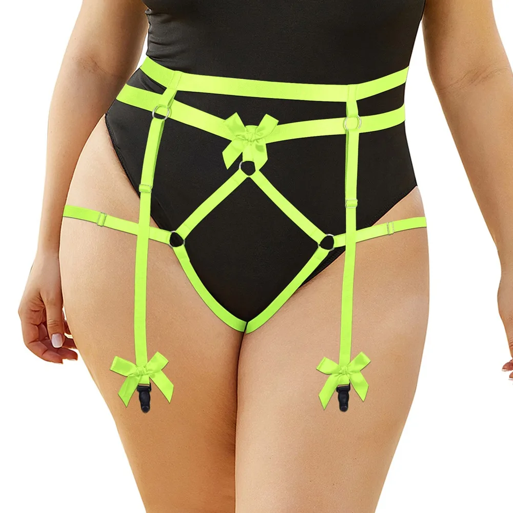 Bow Accessories Bondage Plump Women Exotic Costume Plus Size Lingerie Harness For Stocking Sexy Erotic Straps Suspender Garter
Bow Accessories Bondage Plump Women Exotic Costume Plus Size Lingerie Harness For Stocking Sexy Erotic Straps Suspender Garter