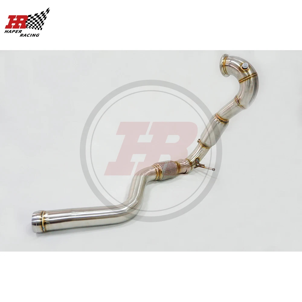 HP RACING 3.0'' SS304 Downpipe With 200cell Sport Cat For MQB MK7 MK7.5 G olf R A3 Quatt ro S3 8V 8S TT TTS 2.0 TFSI 2014+
HP RACING 3.0'' SS304 Downpipe With 200cell Sport Cat For MQB MK7 MK7.5 G olf R A3 Quatt ro S3 8V 8S TT TTS 2.0 TFSI 2014+