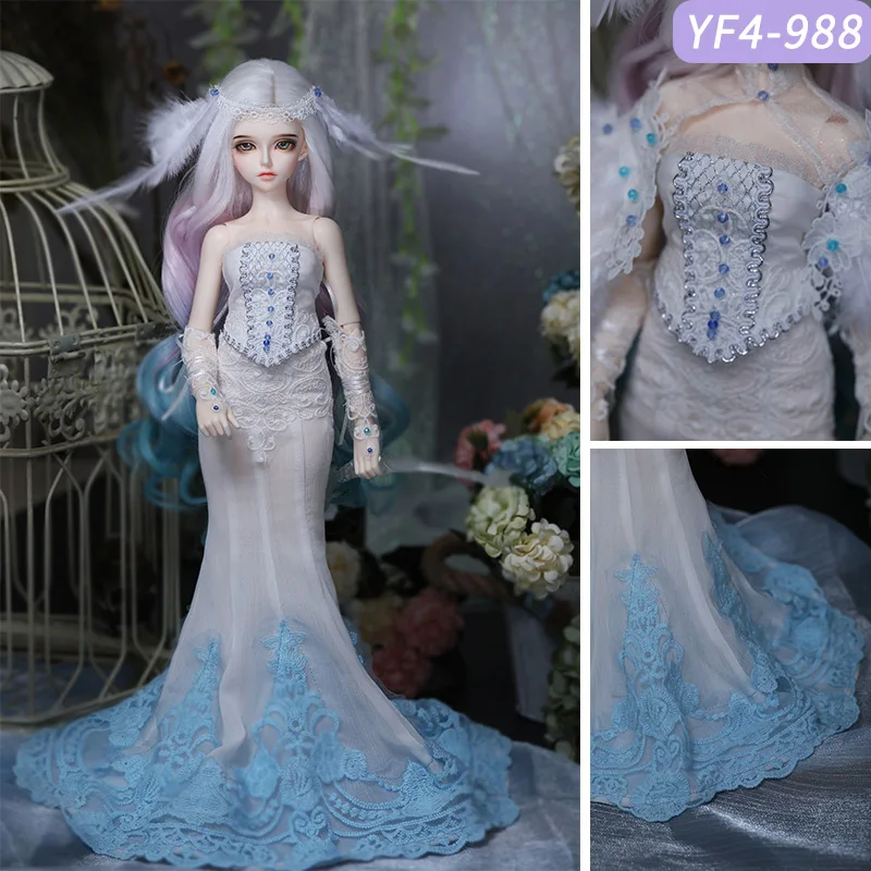 BJD Clothes 1/4 Minifee Rendia Wind of Hope Active Line Girl Body Blue Feather Peacock Goddess Outfit Doll Accessories Fairyland
BJD Clothes 1/4 Minifee Rendia Wind of Hope Active Line Girl Body Blue Feather Peacock Goddess Outfit Doll Accessories Fairyland