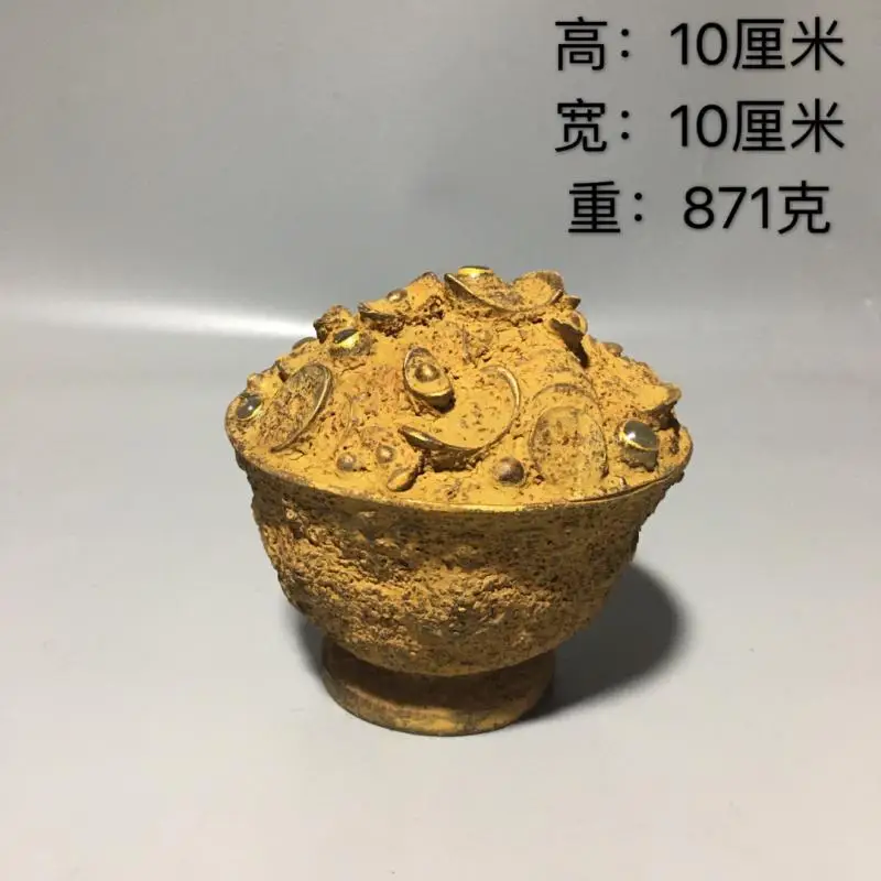 Colored Glaze Wealth Cornucopia enrichment Treasure Bowl Zhaocai opening gifts Wangcai porch office ornaments shop Small type
Colored Glaze Wealth Cornucopia enrichment Treasure Bowl Zhaocai opening gifts Wangcai porch office ornaments shop Small type