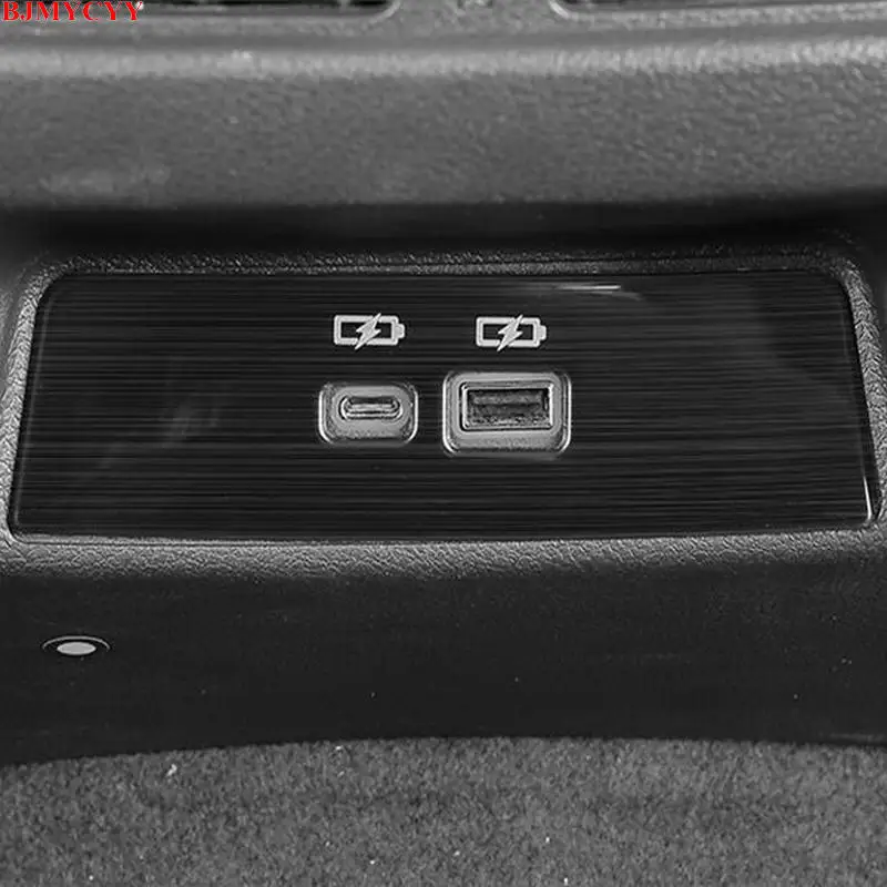 BJMYCYY USB stainless steel decorative panel at the back of the car For Nissan Teana Altima 2019 2020
BJMYCYY USB stainless steel decorative panel at the back of the car For Nissan Teana Altima 2019 2020