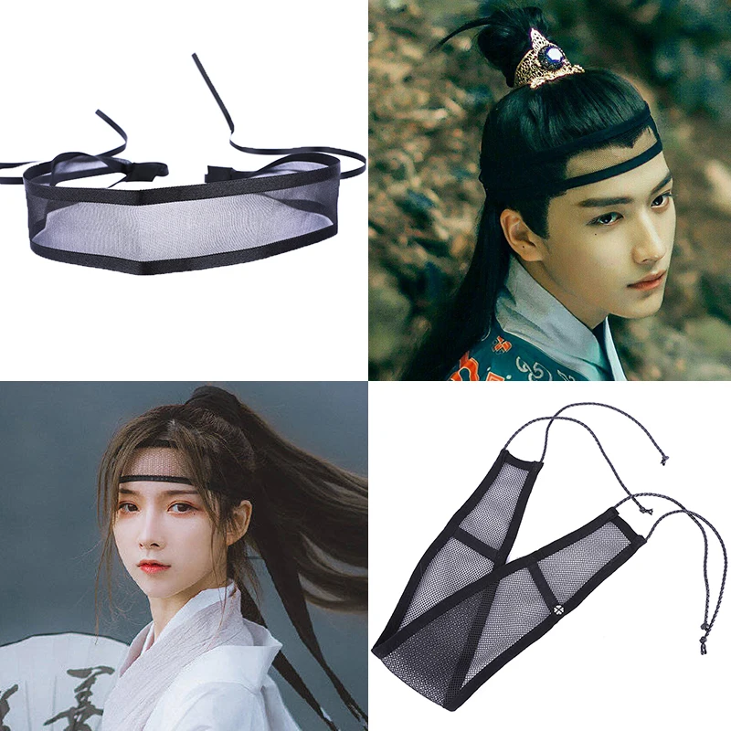 Hanfu Forehead Hair Band Hairnet Ninjas Warrior Cosplay Headdress Historical Male Cosplay Antique Hair Decor
Hanfu Forehead Hair Band Hairnet Ninjas Warrior Cosplay Headdress Historical Male Cosplay Antique Hair Decor