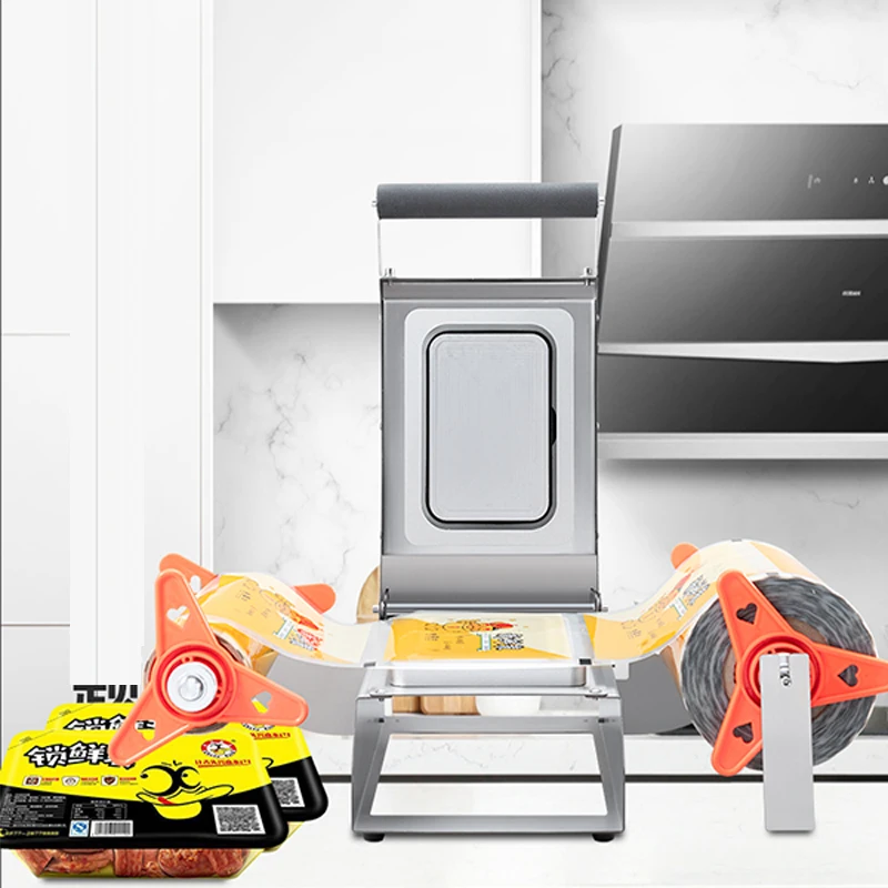 Manual fresh-keeping box sealing machine One-time quick packing week Cooked seafood packing machine Commercial plastic bowl pack
Manual fresh-keeping box sealing machine One-time quick packing week Cooked seafood packing machine Commercial plastic bowl pack